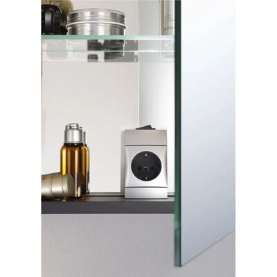 Duravit Spiegelkast - Wit, Rechts Scharnier, LED, 610x148x760mm Duravit Spiegelkast - Wit, Rechts Scharnier, LED, 610x148x760mm
