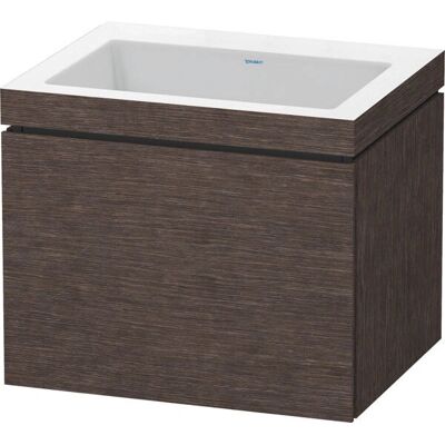 Duravit L-Cube Wandhängendes Badezimmermöbelset - Eiche Dunkel gebürstet Duravit L-Cube Wandhängendes Badezimmermöbelset - Eiche Dunkel gebürstet
