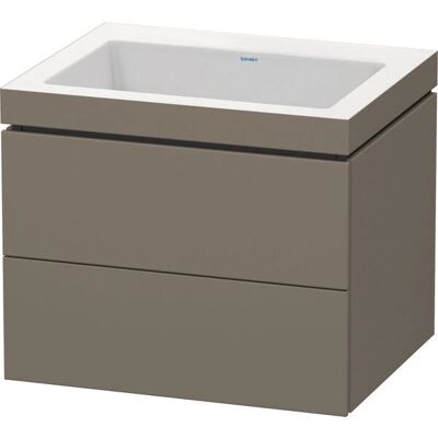 Duravit L-Cube Möbelwaschtisch c-bonded - Nahtlose Keramik-Verbindung Duravit L-Cube Möbelwaschtisch c-bonded - Nahtlose Keramik-Verbindung