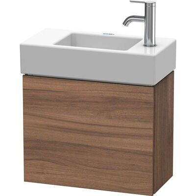 Duravit L-Cube Wandhängender Waschtischunterbau - Nussbaum Natur Duravit L-Cube Wandhängender Waschtischunterbau - Nussbaum Natur
