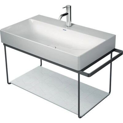 Duravit DuraSquare Wandhängender Waschtischunterschrank - Chrom Duravit DuraSquare Wandhängender Waschtischunterschrank - Chrom