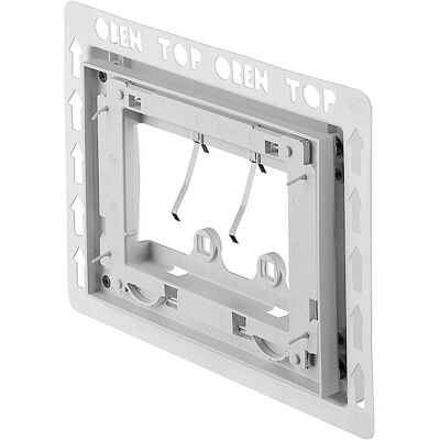 Duravit Cornice da Parete Bianca WD6001011000 - Cornice per Montaggio a Incasso Duravit Cornice da Parete Bianca WD6001011000 - Cornice per Montaggio a Incasso