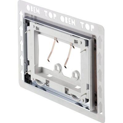 Duravit Model WD6001021000 - Cadru dreptunghiular pentru montaj la suprafață pentru plastic, lucios cromat Duravit Model WD6001021000 - Cadru dreptunghiular pentru montaj la suprafață pentru plastic, lucios cromat