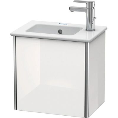 Duravit XSquare Mobile da Parete - Bianco Lucido - Porta a Sinistra Duravit XSquare Mobile da Parete - Bianco Lucido - Porta a Sinistra