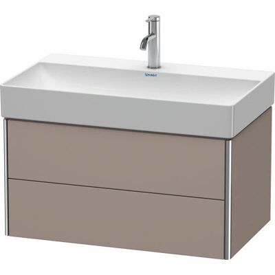Duravit XSquare Wandhängender Waschtischunterbau - Basalt Matt Duravit XSquare Wandhängender Waschtischunterbau - Basalt Matt