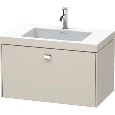 Duravit Brioso Wandwaschtisch - Nahtlose Keramik, 80x48cm Duravit Brioso Wandwaschtisch - Nahtlose Keramik, 80x48cm