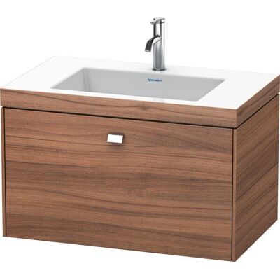 Duravit Nussbaum Natur Wandmontiertes Waschbecken-Set - Waschtisch und Unterschrank Duravit Nussbaum Natur Wandmontiertes Waschbecken-Set - Waschtisch und Unterschrank
