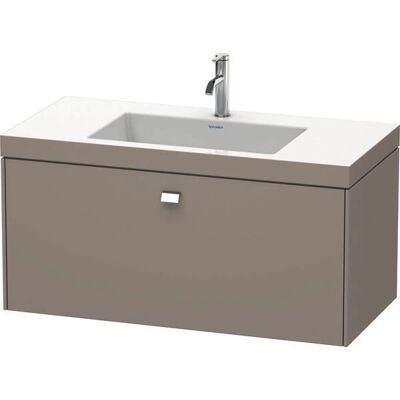 Duravit Wandhängendes Basalt Matt Waschbecken-Set - 1 Schublade Duravit Wandhängendes Basalt Matt Waschbecken-Set - 1 Schublade