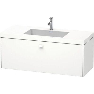 Duravit Brioso Wand-Waschtisch - Keramik, Weiß Matt, 120x48cm Duravit Brioso Wand-Waschtisch - Keramik, Weiß Matt, 120x48cm