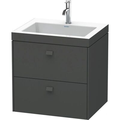 Duravit Brioso Wandhängendes Set - Waschbecken, 2 Schubladen, 60x48 cm Duravit Brioso Wandhängendes Set - Waschbecken, 2 Schubladen, 60x48 cm