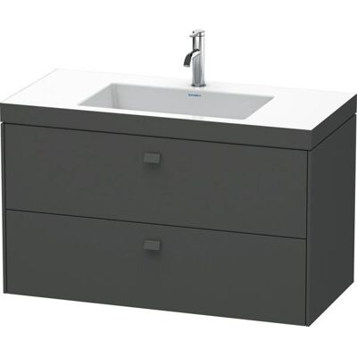 Duravit Brioso Wandhängendes Waschbecken-Set - 100x48 cm, 2 Schubladen Duravit Brioso Wandhängendes Waschbecken-Set - 100x48 cm, 2 Schubladen