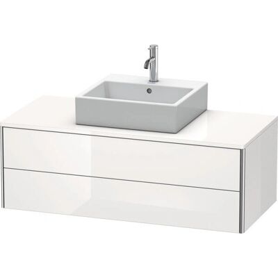 Duravit Wandhängender Waschtischunterschrank - Hochglanz Weiß, 120x55 cm, 2 Schubladen Duravit Wandhängender Waschtischunterschrank - Hochglanz Weiß, 120x55 cm, 2 Schubladen