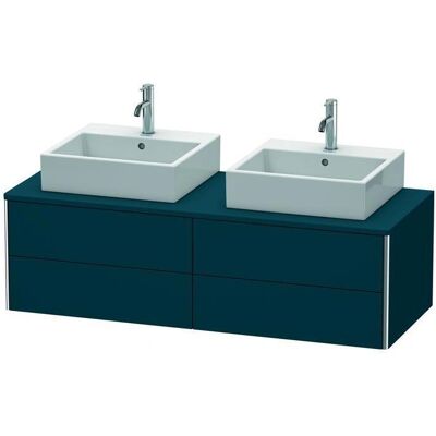 Duravit Wandhängender Nachtblau Seidenmatt Waschtischunterschrank - XSquare Duravit Wandhängender Nachtblau Seidenmatt Waschtischunterschrank - XSquare