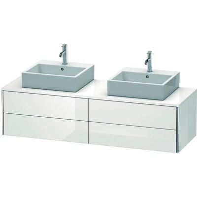 Duravit XSquare Wandhängender Waschtischunterbau - 4 Schubladen Duravit XSquare Wandhängender Waschtischunterbau - 4 Schubladen