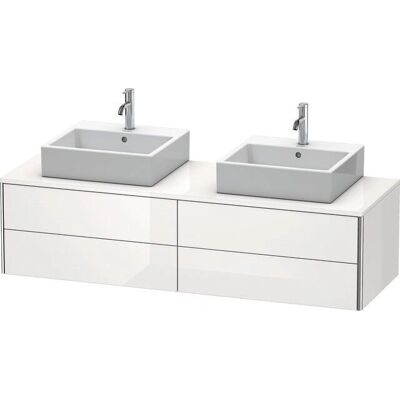 Duravit Wandhängender Waschtischunterbau - 4 Schubladen, Weiß Hochglanz - XS4917B8585 Duravit Wandhängender Waschtischunterbau - 4 Schubladen, Weiß Hochglanz - XS4917B8585