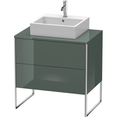 Duravit XSquare Wandwaschtischunterschrank - Hochglanz Dolomiti Grey Duravit XSquare Wandwaschtischunterschrank - Hochglanz Dolomiti Grey