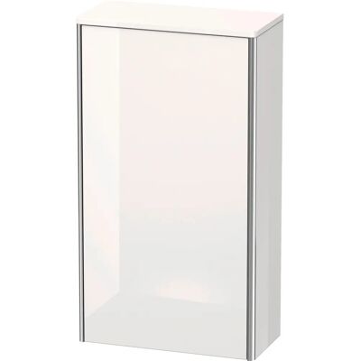 Duravit XSquare Wandspiegelschrank - Weiß Hochglanz, links, Glasböden Duravit XSquare Wandspiegelschrank - Weiß Hochglanz, links, Glasböden