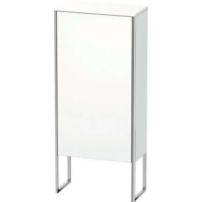 Duravit XSquare Halbhochschrank 50x23.6 cm, 1 Tür, Glasfachböden, Weiß Matt Duravit XSquare Halbhochschrank 50x23.6 cm, 1 Tür, Glasfachböden, Weiß Matt