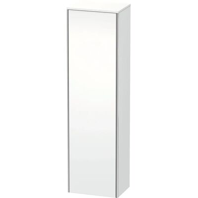 Duravit XSquare Hochschrank Weiß Matt - Rechteck, 4 Glasböden, 1 Tür Duravit XSquare Hochschrank Weiß Matt - Rechteck, 4 Glasböden, 1 Tür