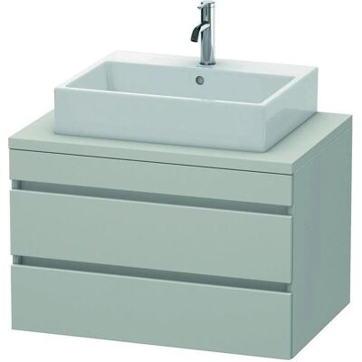Duravit DuraStyle Wandhängender Waschtisch-Unterschrank - Betongrau Matt - 80x54.8cm Duravit DuraStyle Wandhängender Waschtisch-Unterschrank - Betongrau Matt - 80x54.8cm