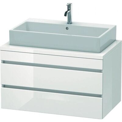 Duravit DuraStyle Gabinete de lavabo montado en la pared - Leinen / Blanco Mate, 90cm Duravit DuraStyle Gabinete de lavabo montado en la pared - Leinen / Blanco Mate, 90cm