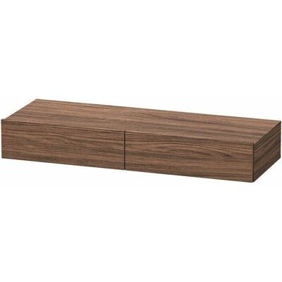 Duravit DuraStyle Schubkastenablage - Nussbaum dunkel - 2 Schubkästen - Wandmontage Duravit DuraStyle Schubkastenablage - Nussbaum dunkel - 2 Schubkästen - Wandmontage