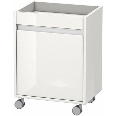 Duravit Ketho Rollcontainer Betongrau - 1 Tür links - Badmöbel Duravit Ketho Rollcontainer Betongrau - 1 Tür links - Badmöbel
