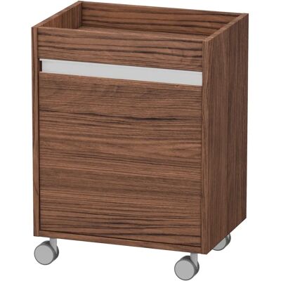 Duravit Ketho Rollcontainer - Nussbaum dunkel - 1 Tür rechts - 50x36x67cm - Qualität aus Deutschland Duravit Ketho Rollcontainer - Nussbaum dunkel - 1 Tür rechts - 50x36x67cm - Qualität aus Deutschland