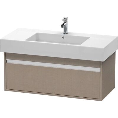 Duravit Ketho Wandhängender Waschtischunterschrank - Leinen - 1 Schublade Duravit Ketho Wandhängender Waschtischunterschrank - Leinen - 1 Schublade