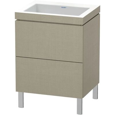 Duravit L-Cube Waschtisch-Unterschrank - Leinen, 2 Schubladen - Waschtischunterschrank Duravit L-Cube Waschtisch-Unterschrank - Leinen, 2 Schubladen - Waschtischunterschrank