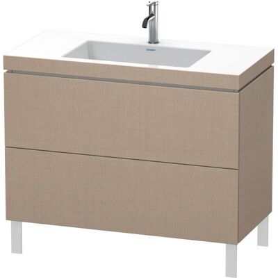 Duravit L-Cube Juego de lavabo y mueble - Lino - 1000x698 mm Duravit L-Cube Juego de lavabo y mueble - Lino - 1000x698 mm