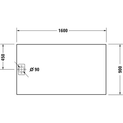 Duravit Piatto Duschwanne Stonetto - Rechteckig, Grau Beton - Duschwanne Duravit Piatto Duschwanne Stonetto - Rechteckig, Grau Beton - Duschwanne