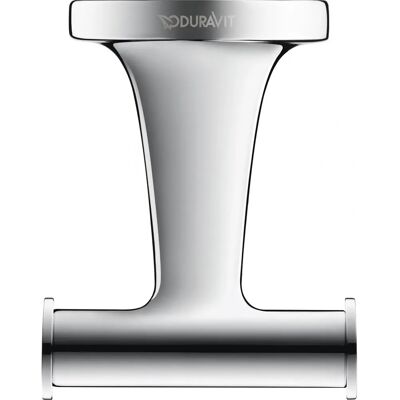 Agățitoare dublă pentru prosoape DURAVIT Starck T - Cromat Agățitoare dublă pentru prosoape DURAVIT Starck T - Cromat