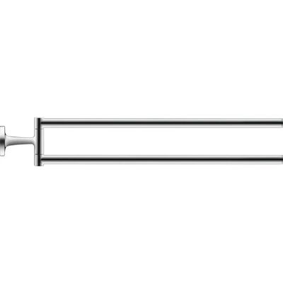 Toallero Duravit Starck T, dos brazos, cromo Toallero Duravit Starck T, dos brazos, cromo