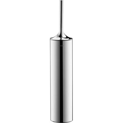 Duravit Starck T Chrome Floor-Standing Toilet Brush Set - Toilet Type Duravit Starck T Chrome Floor-Standing Toilet Brush Set - Toilet Type