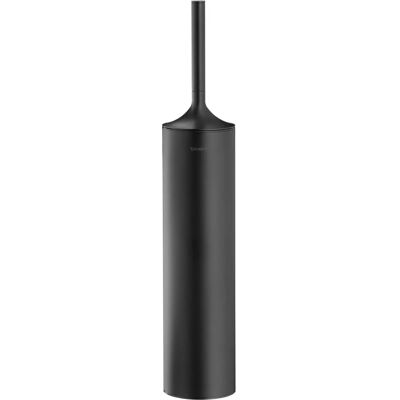 Set spazzola WC Duravit Starck T - a Pavimento, Testa Rimovibile, Nero Set spazzola WC Duravit Starck T - a Pavimento, Testa Rimovibile, Nero