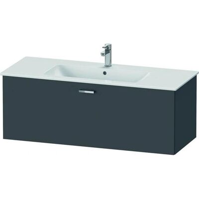 Duravit XB603304949 Wandhängender Waschtischunterschrank - Graphit Matt, 1200 mm Duravit XB603304949 Wandhängender Waschtischunterschrank - Graphit Matt, 1200 mm