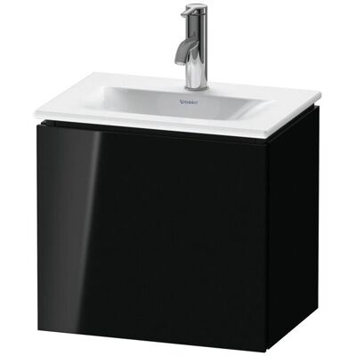 Duravit L-Cube Wandhängender Waschtischunterschrank - Schwarz Hochglanz, 440x311 mm Duravit L-Cube Wandhängender Waschtischunterschrank - Schwarz Hochglanz, 440x311 mm