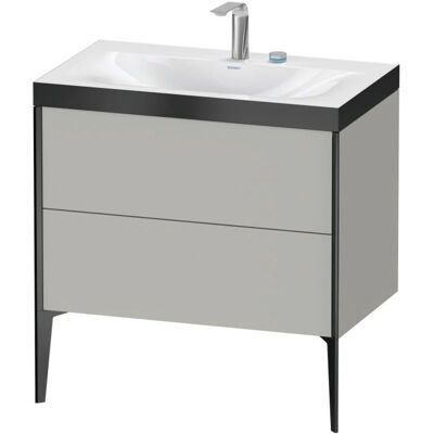 Duravit Xviu C-Bonded Set Waschtisch - Rechteckig, 2 Auszüge, 2 Hahnlöcher Duravit Xviu C-Bonded Set Waschtisch - Rechteckig, 2 Auszüge, 2 Hahnlöcher