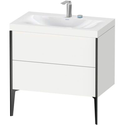 Duravit Xviu C-Bonded Waschtisch-Set - Bodenstehend, Weiß Matt, 2 Auszüge Duravit Xviu C-Bonded Waschtisch-Set - Bodenstehend, Weiß Matt, 2 Auszüge