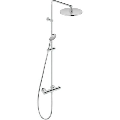 Duravit B.2 Termostat Brusesystem - Regn, 200mm Hovedbruser, Håndbruser 97mm Duravit B.2 Termostat Brusesystem - Regn, 200mm Hovedbruser, Håndbruser 97mm