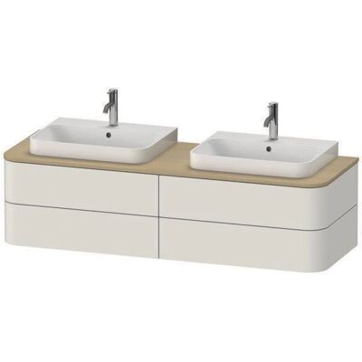 Duravit Happy D.2 Plus Wandhängender Waschtischunterschrank - Nordic Weiß Duravit Happy D.2 Plus Wandhängender Waschtischunterschrank - Nordic Weiß