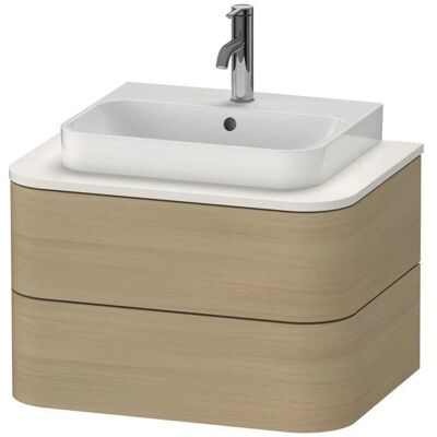 Duravit Happy D.2 Plus Wandhängender Waschtisch-Unterschrank - Mediterrane Eiche Duravit Happy D.2 Plus Wandhängender Waschtisch-Unterschrank - Mediterrane Eiche