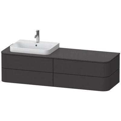 Duravit Happy D.2 Plus Wandhängender Waschtisch-Unterschrank - 4 Schubkästen Duravit Happy D.2 Plus Wandhängender Waschtisch-Unterschrank - 4 Schubkästen