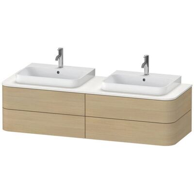 Duravit Happy D.2 Plus Wandhängender Waschtisch-Unterbau - Mediterrane Eiche Duravit Happy D.2 Plus Wandhängender Waschtisch-Unterbau - Mediterrane Eiche
