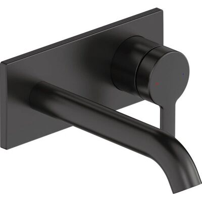Robinet de lavoar Duravit C.1 - Monocommande - Montare pe perete - Negru Mat Robinet de lavoar Duravit C.1 - Monocommande - Montare pe perete - Negru Mat