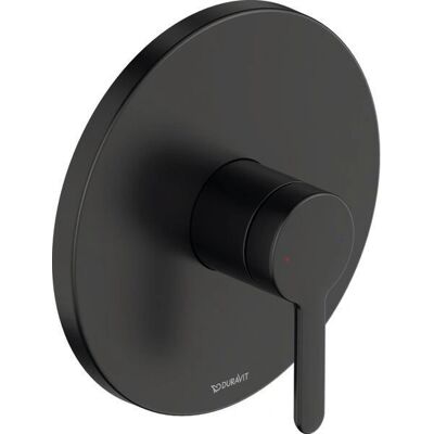 Duravit C.1 Schwarze Matt Wandmontierter Duschmischer - Duschtyp Duravit C.1 Schwarze Matt Wandmontierter Duschmischer - Duschtyp