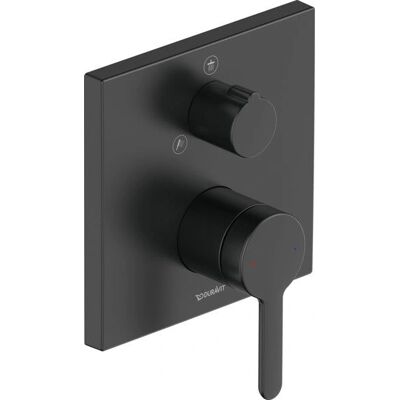 Duravit C.1 Schwarz Matt Wandbrausemischer - Kompakt & Minimal Duravit C.1 Schwarz Matt Wandbrausemischer - Kompakt & Minimal