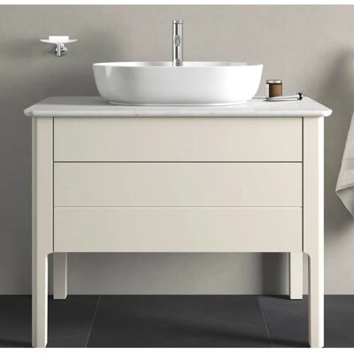 Duravit Luv Waschtischunterbau - Nordic Weiß Seidenmatt Duravit Luv Waschtischunterbau - Nordic Weiß Seidenmatt