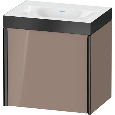 Duravit XViu Wandhängender Waschtisch mit Unterschrank - 45x33,3cm - Schwarz Matt Duravit XViu Wandhängender Waschtisch mit Unterschrank - 45x33,3cm - Schwarz Matt